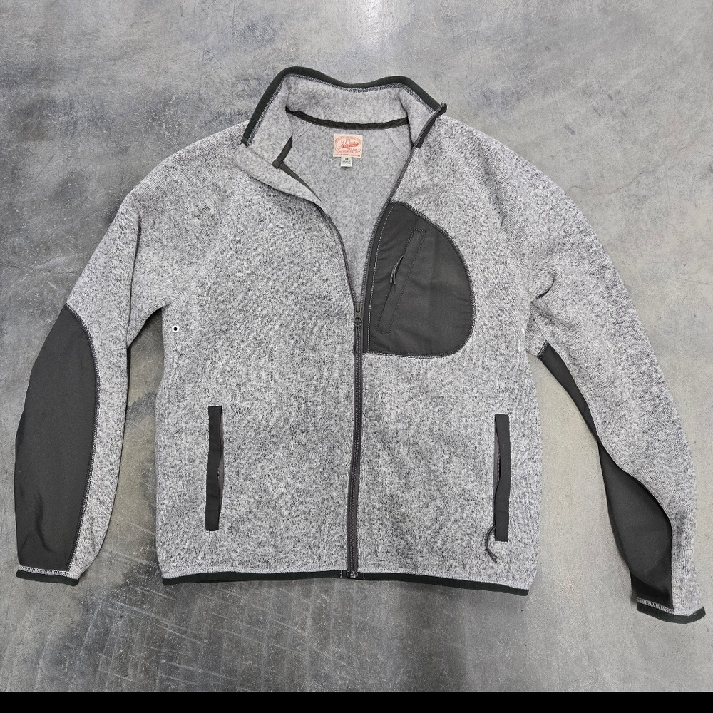 J Crew Fleece full zip M